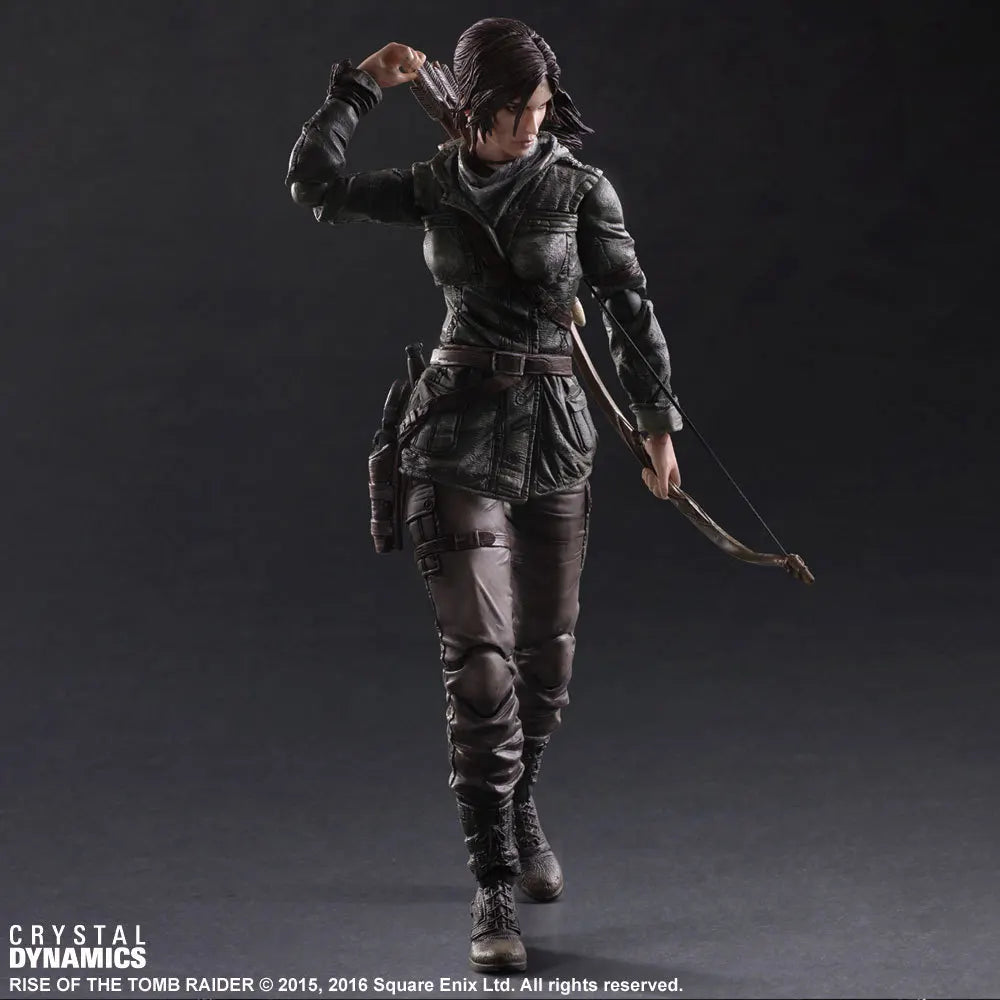 PLAY ARTS 26cm Tomb Raider Lara Croft Action Figure Model Toys