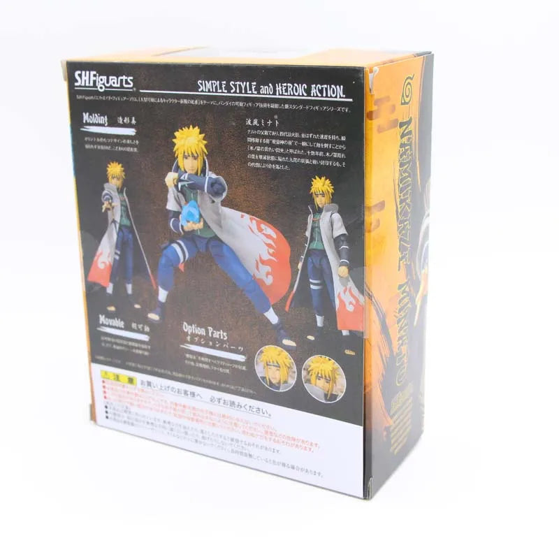 SHF Съчленени 15 см Наруто Саске Намиказе Минато Екшън Фигурки Играчки