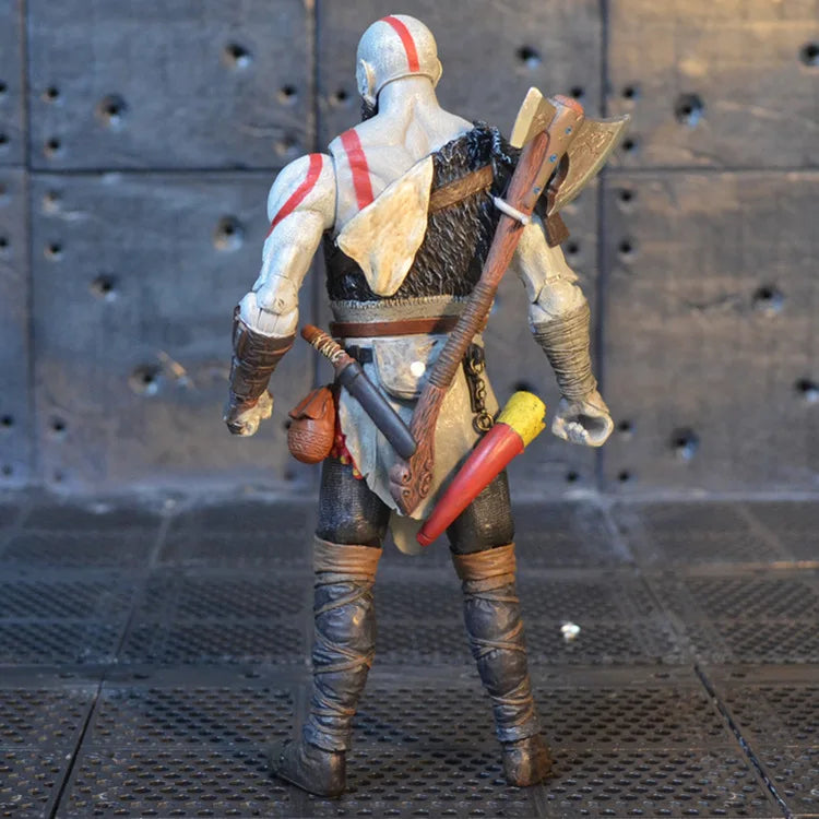 God of War 4 Kratos PVC Action Figure Collectible Model Toys 18cm
