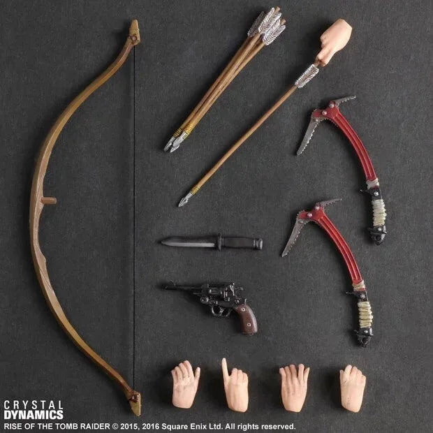 PLAY ARTS 26cm Tomb Raider Lara Croft Action Figure Model Toys
