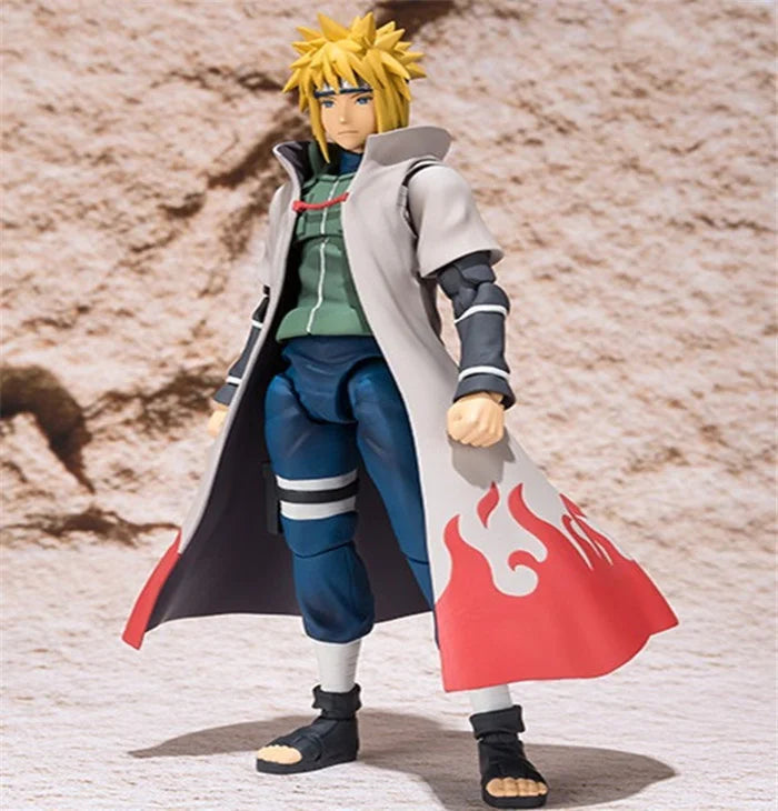 SHF Съчленени 15 см Наруто Саске Намиказе Минато Екшън Фигурки Играчки