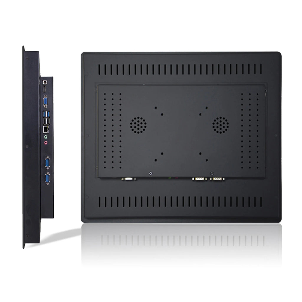 12" 10 15 17 Inch Industrial Panel All in One PC Mini Computer Capacitive Touch with Celeron J1900 RS232 Com Windows 7/10