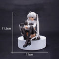 Japan Neue 24 cm Yosuga no Sora Figur PVC Action Anime Puppe Modell Spielzeug süße weiße Hosenträgerrock Figur für Mädchen Geschenk