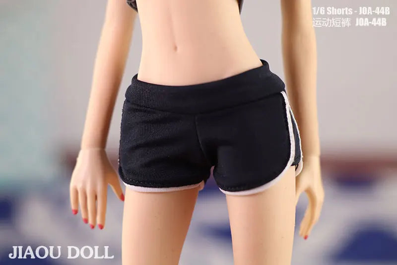 1/6 weibliche Sport-Shorts Yoga-Hosen Gestrickte Modell Zubehör Kleidung für 12 Zoll TBLeague Körper Action Figur