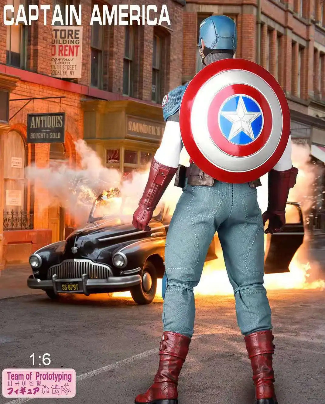 Marvel Капитан Америка 1:6 Съчленени екшън стави Подвижни фигурки играчки