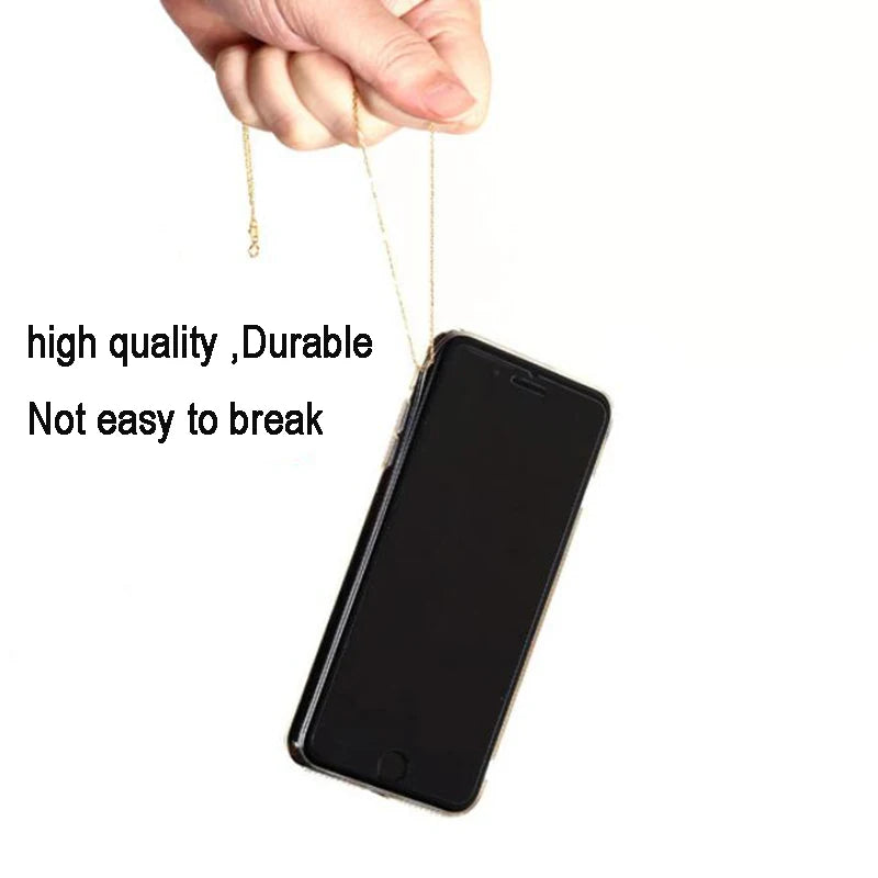 Biggest Promotion 18k Au750 Gold Necklace Clavicle Chopin Chain High Luster Good Quality for Women Ladies Girl DIY Jewelry Hot