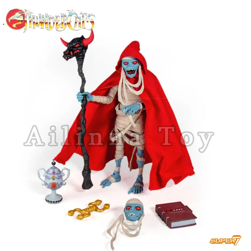 Super7 Thundercats 7inches Ultimates Action Figure Wave 1 Lion-O Mumm-Ra Anime Collection Movie Model For Gift Free Shipping