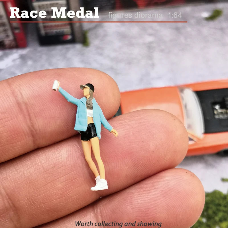 RaceMedal1:64scale figures diorama  baseball caps limited edition