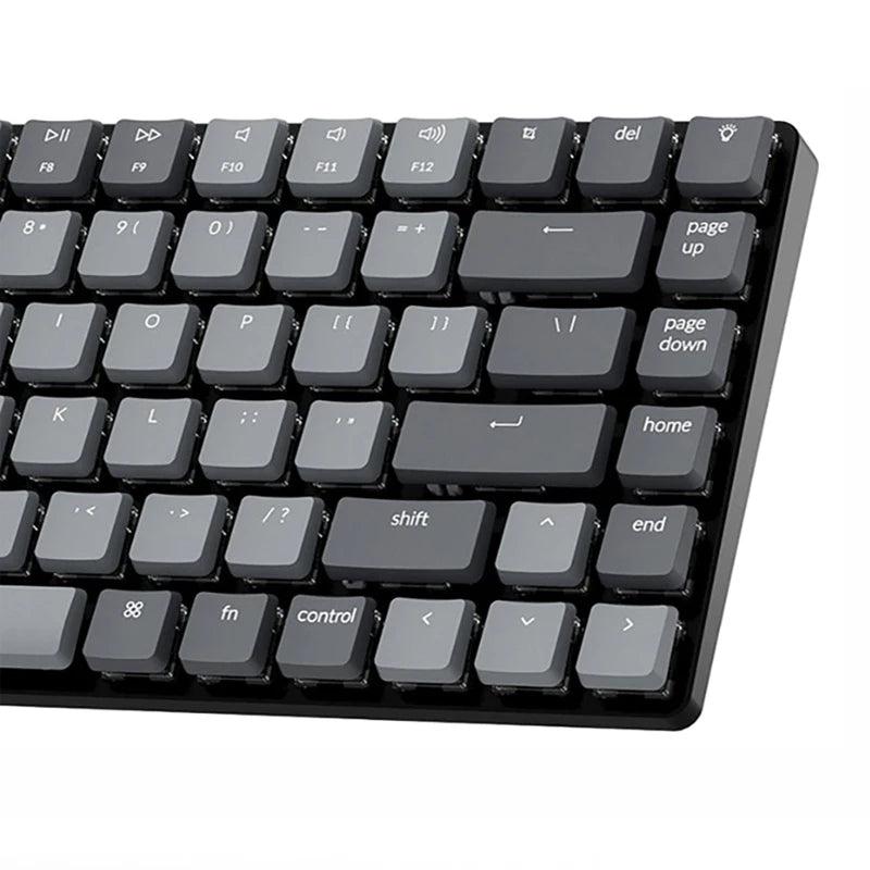 Keychron K3 E V2 Ultraflache kabellose mechanische Tastatur mit niedrigem Profil, optischer Hot-Swap-Schalter, RGB-Hintergrundbeleuchtung für Mac Windows
