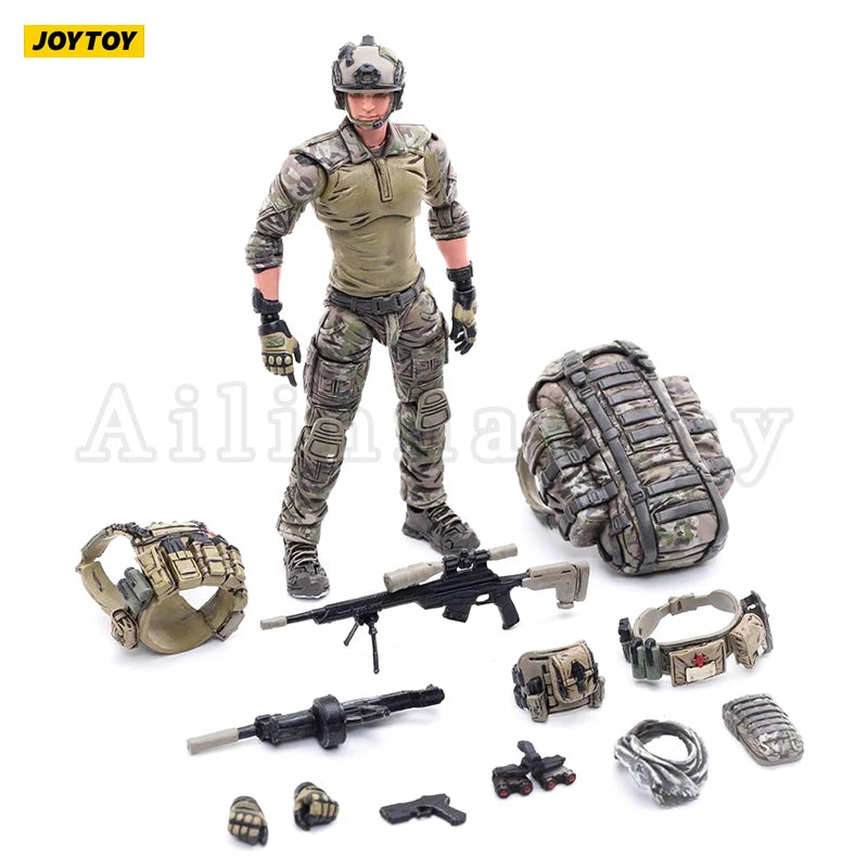 JOYTOY 1/18 Action Figure Hardcore US Navy Seals Anime Collection Military Model