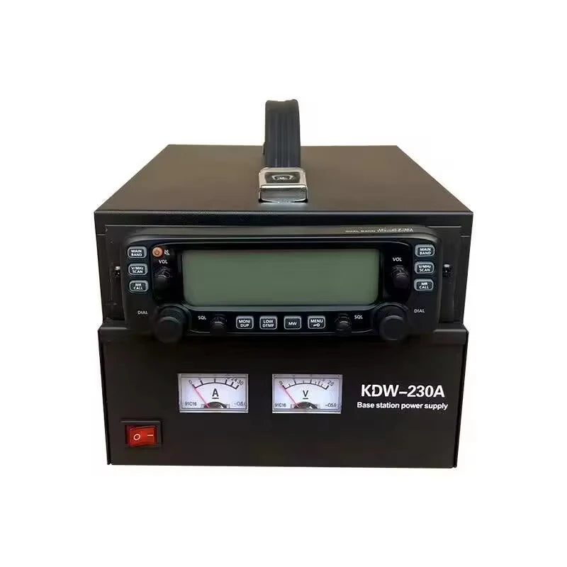 Integrated 13.8V  Transformer Adapter for Walkie-Talkie IC-2730E Car-Mounted Station 5km Range Handheld Type Power Supply
