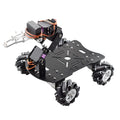 Mecanum Wheel Robot Car Robot Arm Kit with 4-Axis Control Robotics Claw for Arduino DIY Project STEM Toy