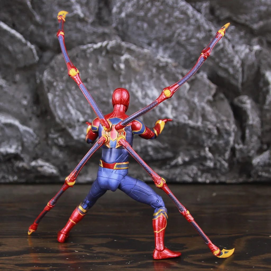 Original MS Select Marvel Avenger 3 Infinity War Iron Spider Man 7" Action Figure Diamond Select DST Doll Toys Collectible Model