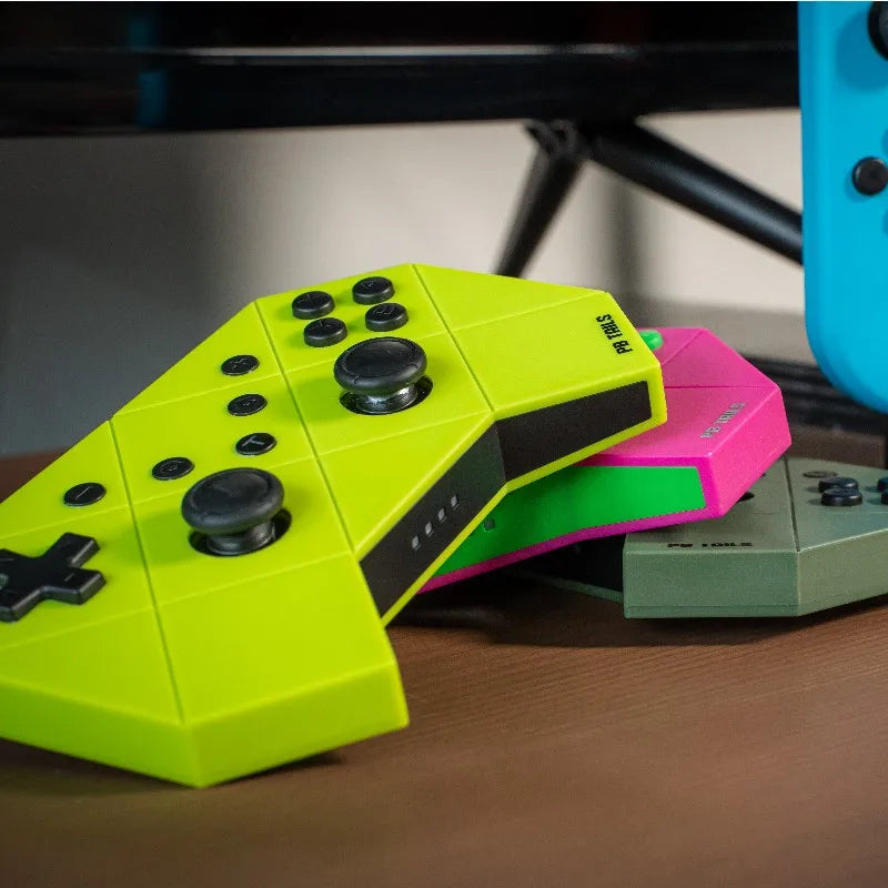 PB Tails Bluetooth wireless gamepad burst somatosensory switch computer PC double vibration can wake up oled