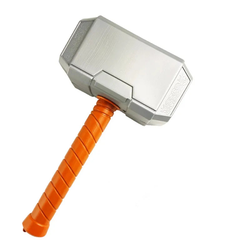 1Pcs Avengers Thor Action Figure Plastic Thor Hammer Toys Mask Cloak Party Cosplay Props Children Gift