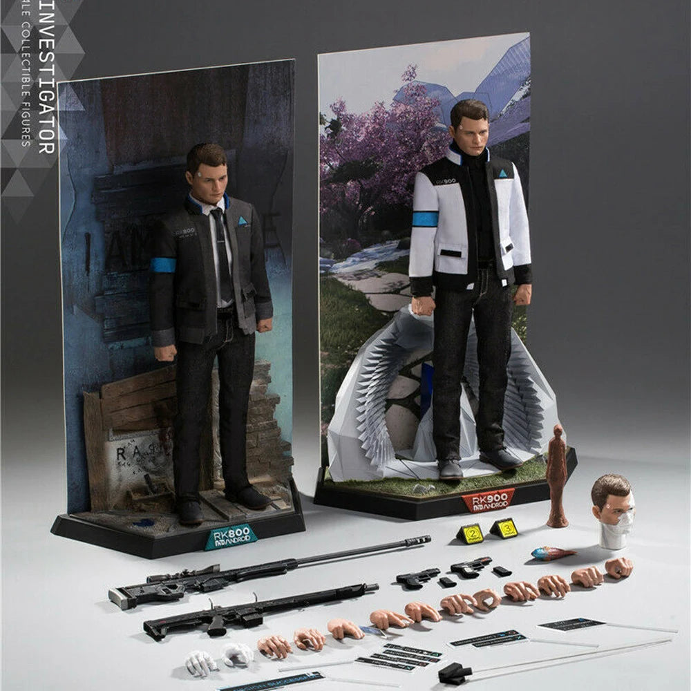 LIMTOYS 1/6 LIM009 Investigator Android Detroit Become Human Negotiating Expert 12'' Male Figure Body Toys