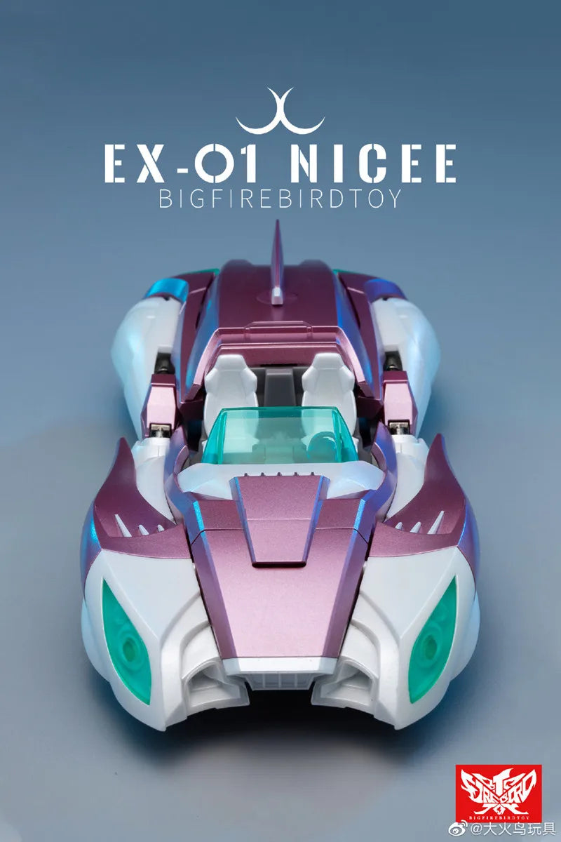 Transformation Robot toy Nicee Arcee EX01 EX-01 Big Firebird  Rouge  Action Figure  Collection Toys Halloween Birthday gift box