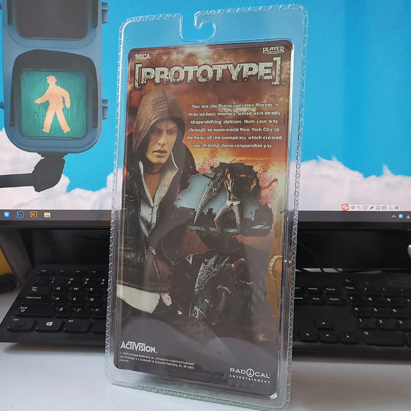 NECA Player Select Video Game Prototype Activision Alex Mercer Action Figure
