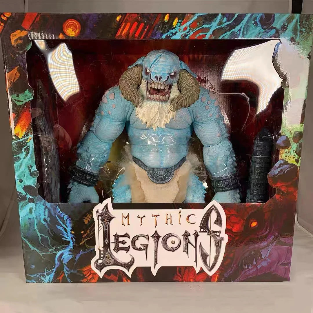 Four Knight  Mythical Legion Frost Troll 7-inch Action Figure Collection