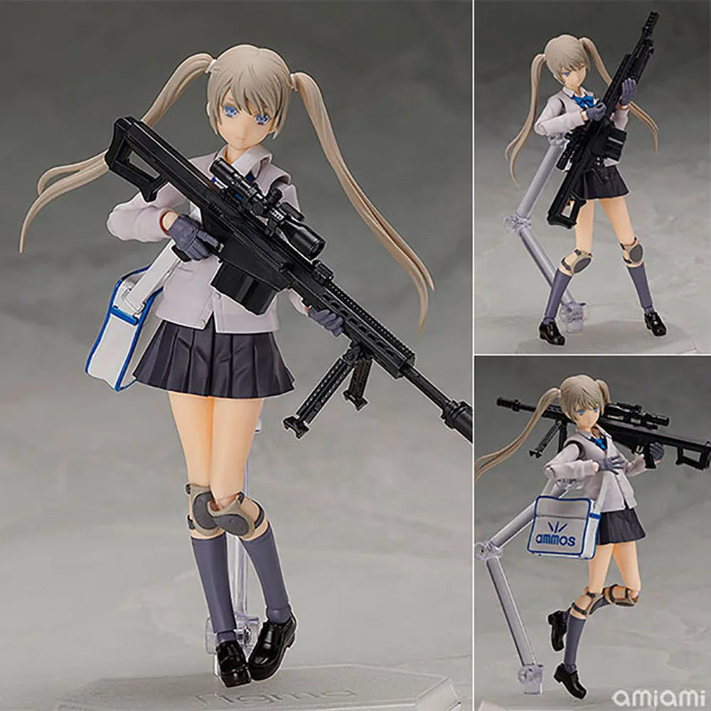 Original figma Little Armory Teruyasu Maru SP-106 PVC Action Figure Action Toy Model Gift 130mm
