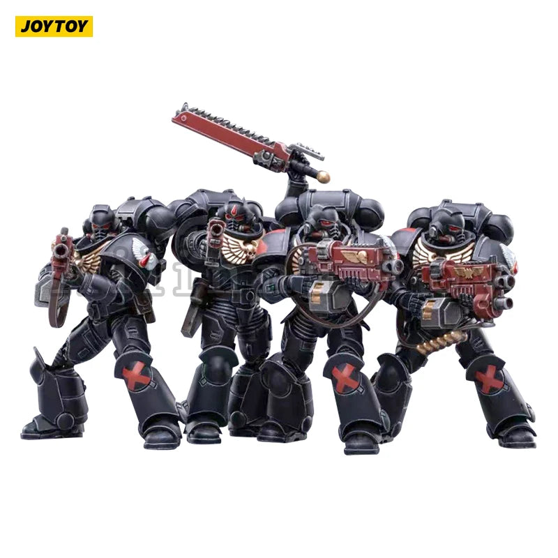 JOYTOY 1/18 Action Figure (4PCS/SET) Blood Angels Death Company Anime Collection Model Toy For Gift