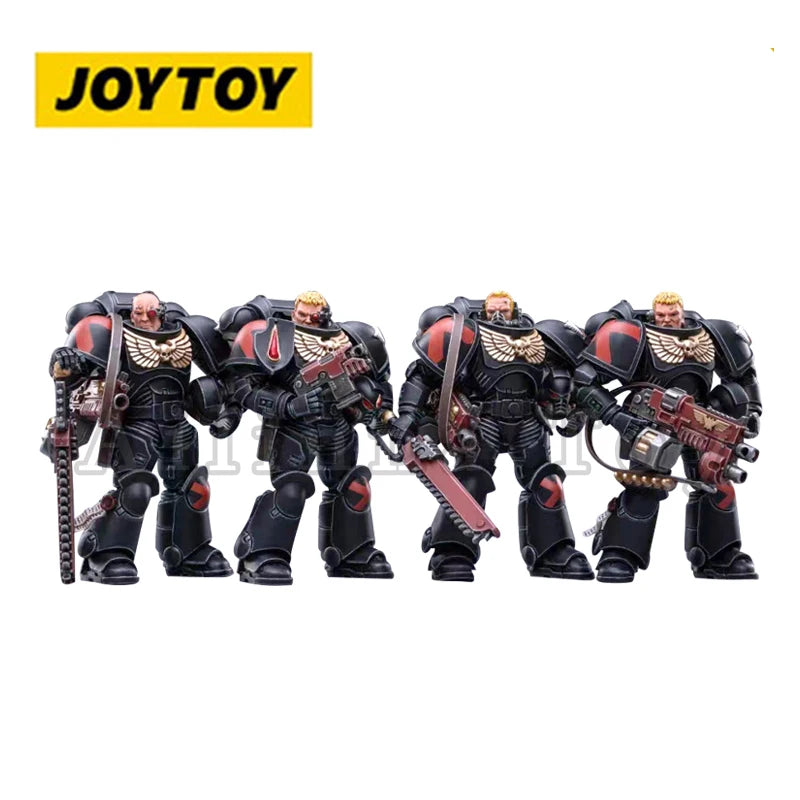 JOYTOY 1/18 Action Figure (4PCS/SET) Blood Angels Death Company Anime Collection Model Toy For Gift