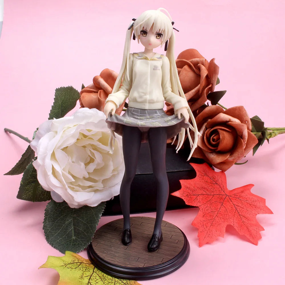 New Japan Anime 17CM Action Figure PVC Collection Peripherals Doll Model Toys Kimono Sora Figure for kid girl gifts