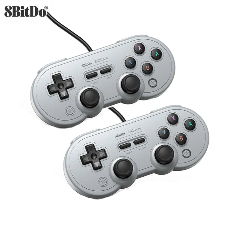 1 Or 2PCS 8BitDo SN30 Pro Wired USB Gamepad Game Control for NS Switch Windows Raspberry Pi SN Edition Controller Accessories