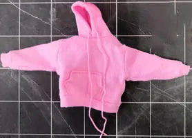 1/12 Мащаб Мъжки Дрехи Ежедневни Спортни Панталони с Качулка и Панталони с Къси Ръкави, Тениска Аксесоар Модел за 6 инча екшън фигурка тяло