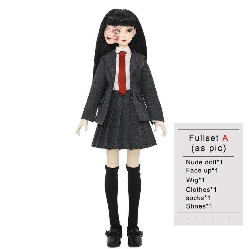 ShugaFairy Mio 1/4 quadratic element Doll BJD Resin Body Model Girls mdd Fullset with face up Toy Gifts joint doll