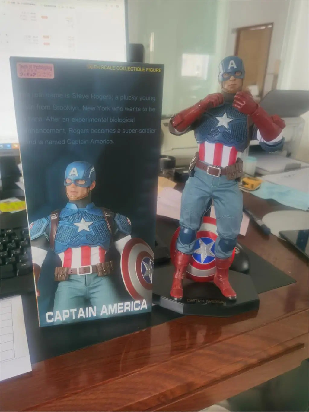 Marvel Капитан Америка 1:6 Съчленени екшън стави Подвижни фигурки играчки