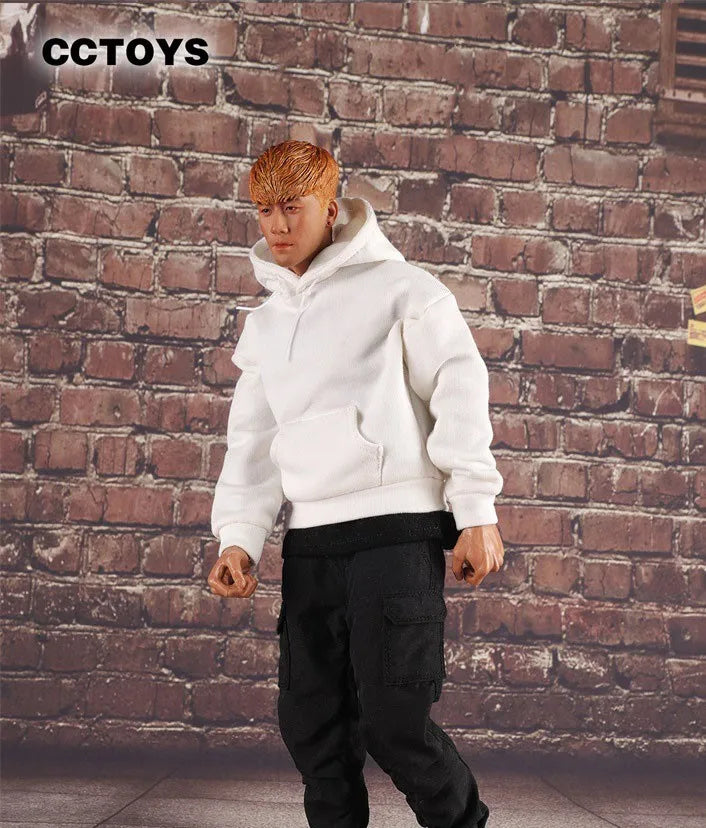 CCTOYS CC010 1/6 Scale Male clothes fashion Sport style Hooded sweater Sport hoodie fit 12 inch PH Tbl action figure