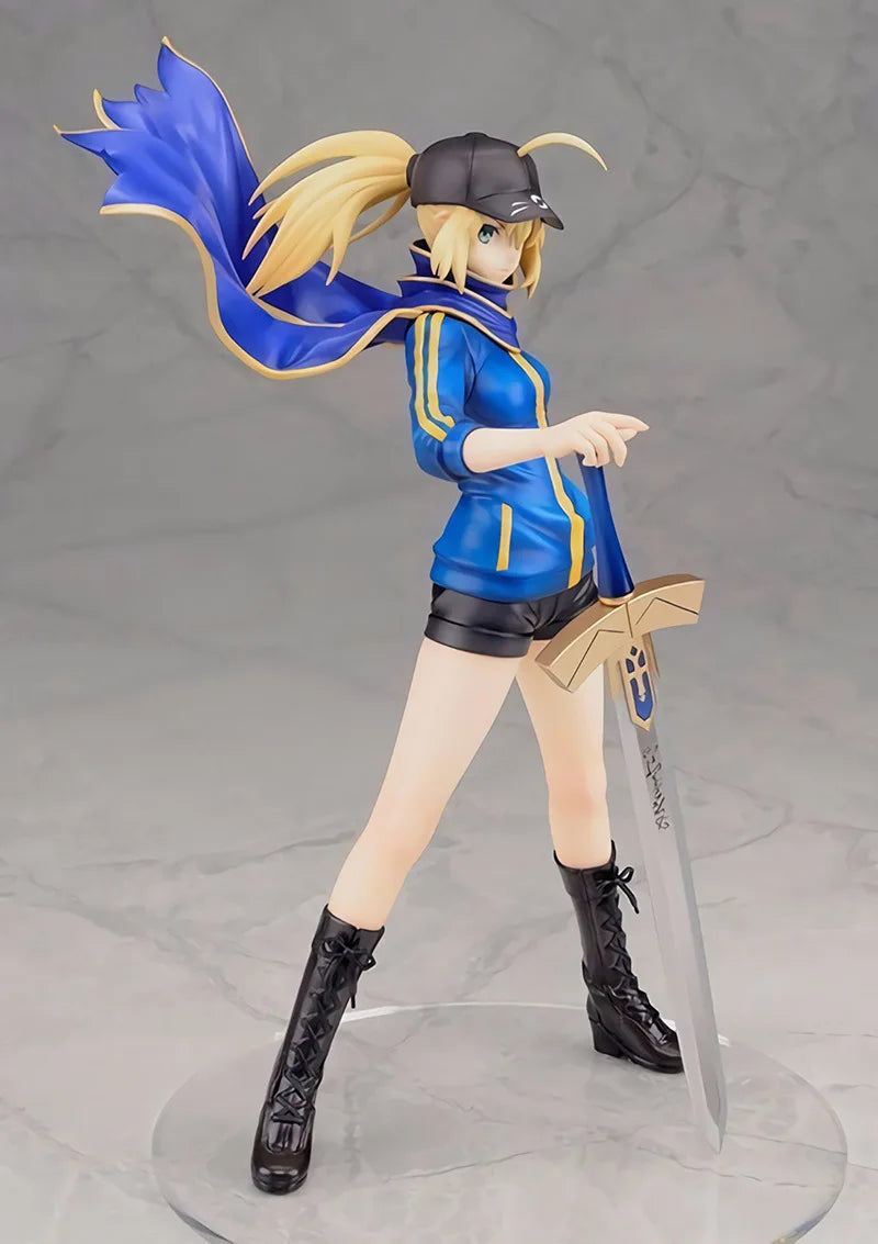 Kawaii Anime Saber Assassin Mordred 1/7 Komplette PVC-Actionfigur, Sammlermodell, Kinderspielzeug, Puppe, Geschenk, 23 cm