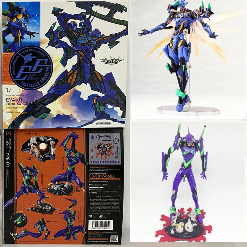 Mafex Евангелион EVA 01 Фигура Revoltech 080 Евангелион EVA 01 Екшън Фигурка Модел Играчка Кукла Подарък