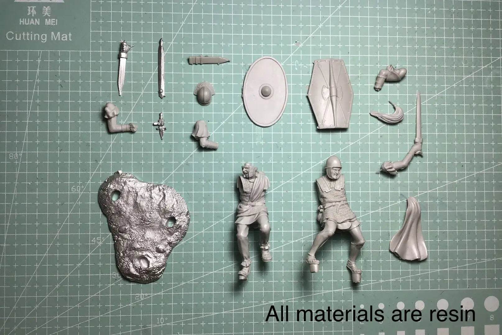 54 mm Harzmodellfigur GK, nicht zusammengebauter und unbemalter Bausatz