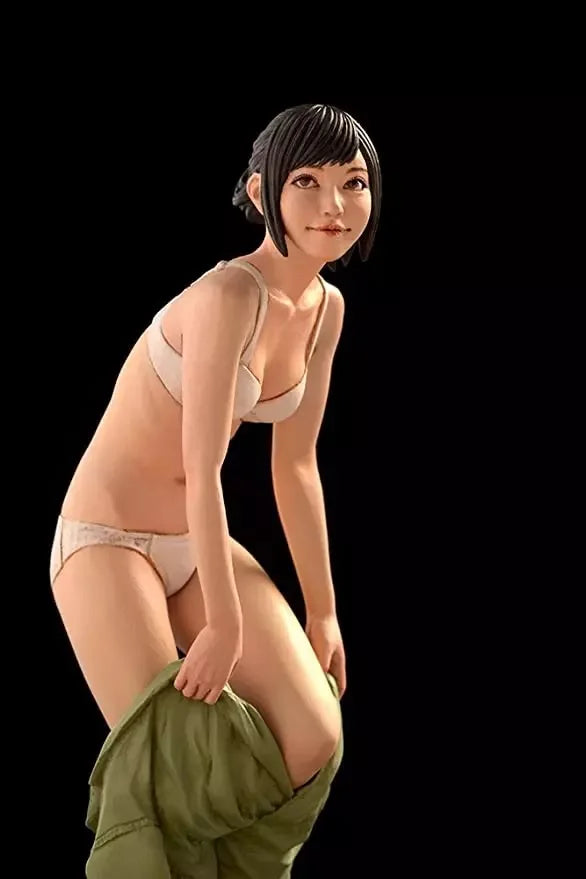 1/20  Resin Model Figure GK，Female role， Unassembled and unpainted kit