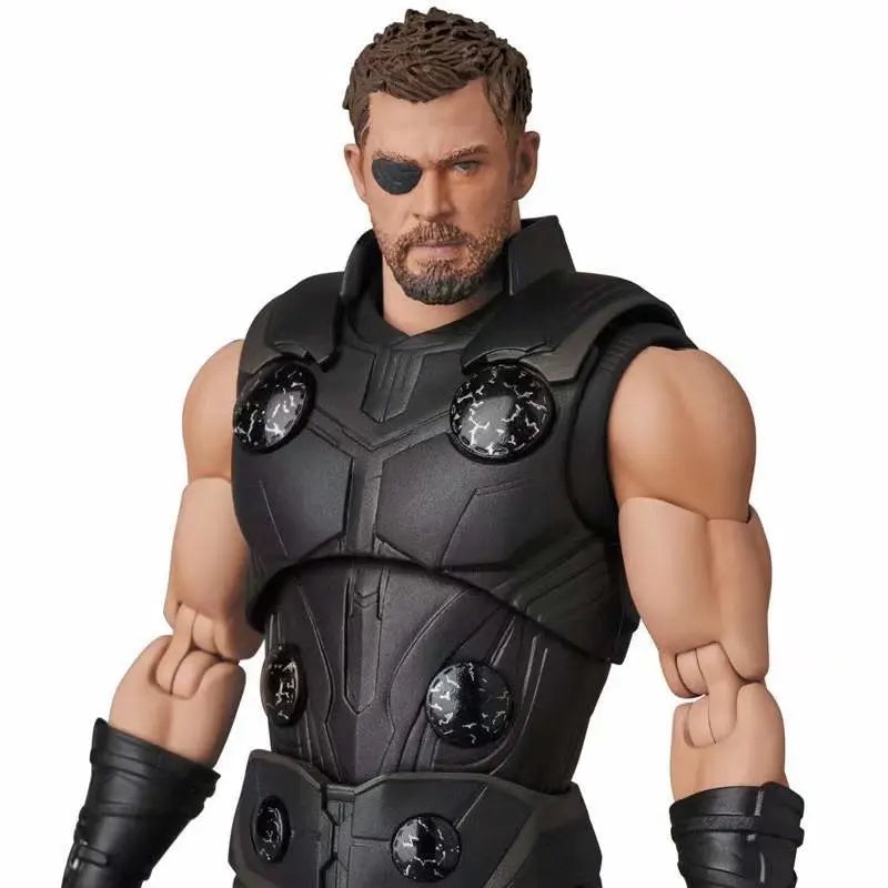 Anime Marvel Avengers 3 MAF 104 Thor PVC Action Figure Kids Christmas Gift 16cm