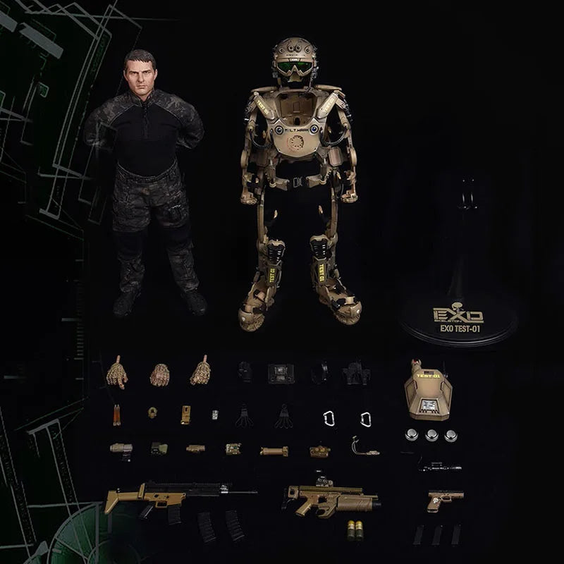 In Stock SOLDIER STORY SS122 1/6 Scale 12 inch ARMOR SUIT TEST-01 Male Soldier Action Figure Model Doll for Fans Holiday Gifts