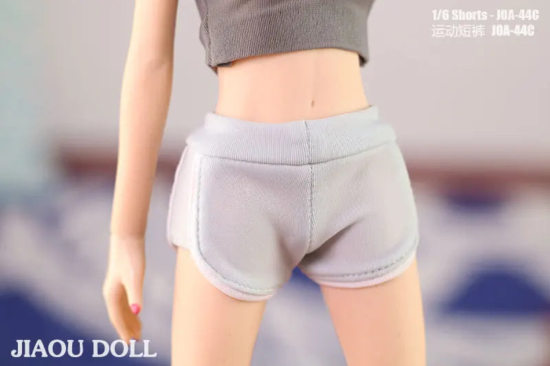 1/6 weibliche Sport-Shorts Yoga-Hosen Gestrickte Modell Zubehör Kleidung für 12 Zoll TBLeague Körper Action Figur