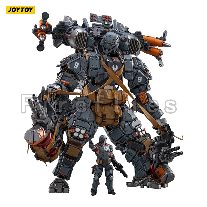 1/18 JOYTOY Action Figure Mecha Fear V Heavy Trajectory Type W/ Pilot Anime Collection Model Toy For Gift