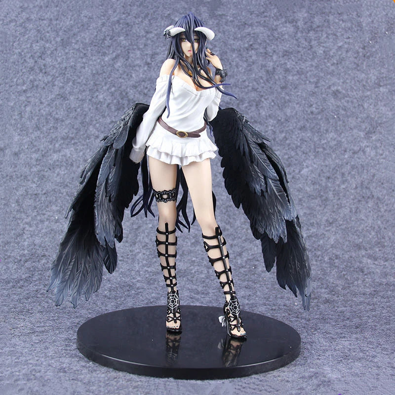 Overlord III Albedo Ver. 21 Cm Anime Figure Albedo PVC Action Figure Toy Beautiful Girl Doll Collection Model Christmas Gift