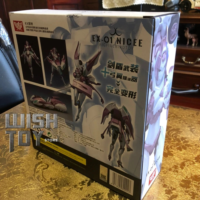 Transformation Robot toy Nicee Arcee EX01 EX-01 Big Firebird  Rouge  Action Figure  Collection Toys Halloween Birthday gift box