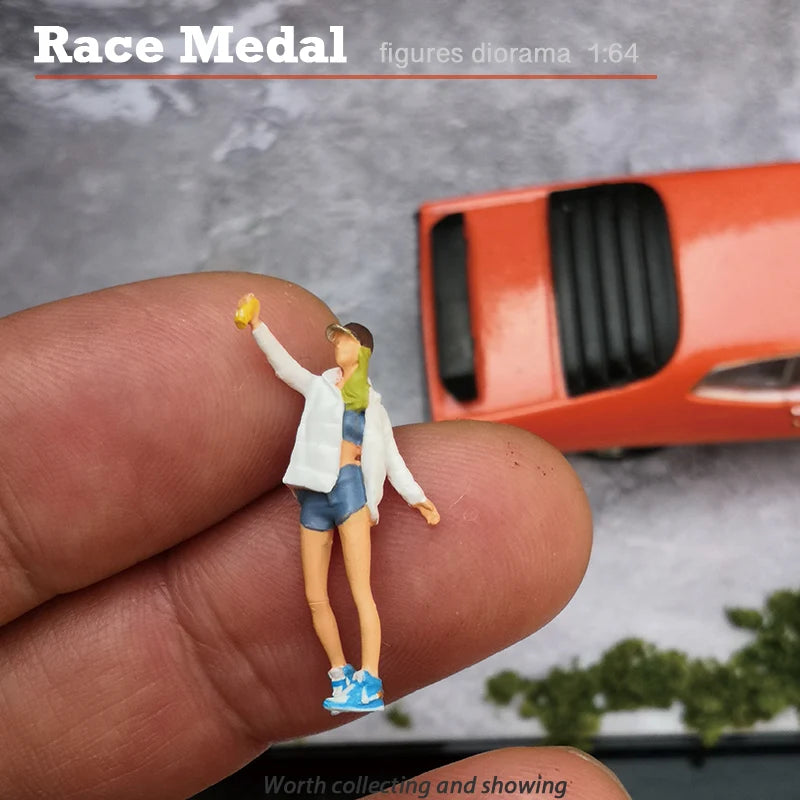 RaceMedal1:64scale figures diorama  baseball caps limited edition