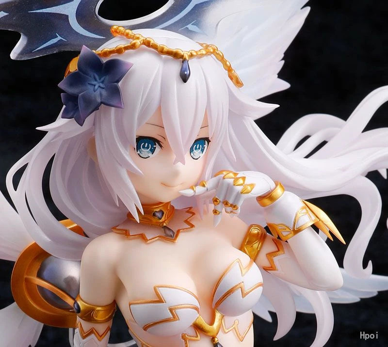 Anime Hyperdimension Neptunia 4 Goddesses Online Black Heart Noire Neptune 1/7 Scale PVC Figure Collectible Model Toys Doll Gift