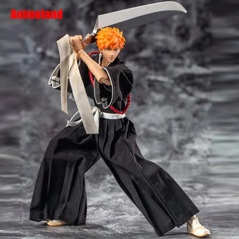 In Stock Dasin/Great Toys/GT Bleach Kurosaki Ichigo Aizen Sousuke Ukitake Jushiro Ichimaru Gin 18cm/7inch 1/10 SHF Action Figure
