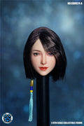 SUPER DUCK 1/6 SDH024 Asian Female Head Sculpt Fit 12" Female TBL PH Action Figure Body Dolls