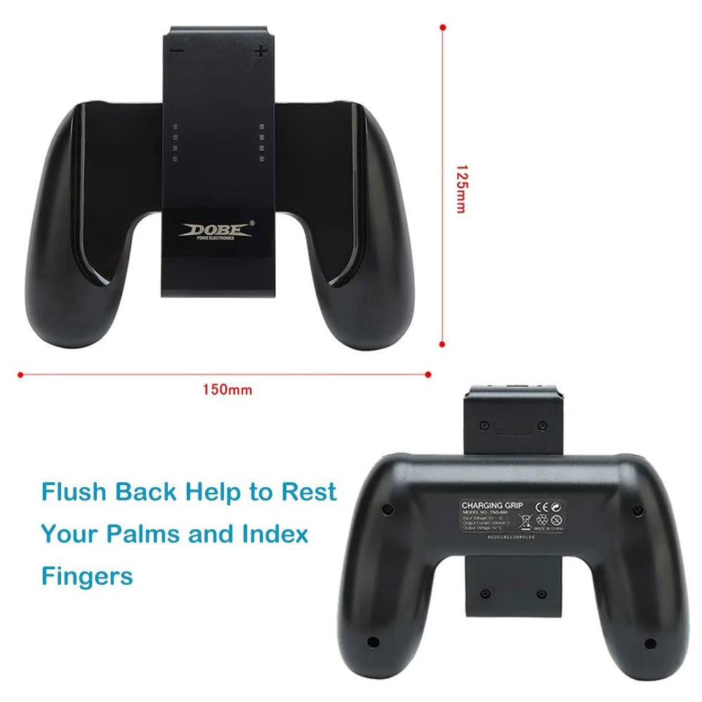 Grip Handle Charging Dock Station Charger Chargeable Stand for Nintendo Switch Joy-Con NS Handle controller Charger
