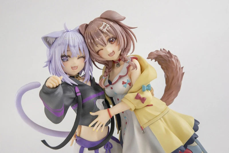 Resin Figure Kit Inugami Korone Nekomata Okayu YouTuber Vtuber Hololive Unpainted Garage Resin Kit Model GK