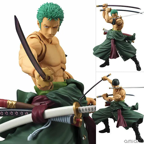 Anime One Piece 18cm BJD Roronoa Zoro Gelenke Bewegliche PVC Action Figure Sammlung Modell Spielzeug