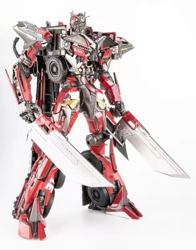 Transformation OV01 OV-01 Sentinel Prime Fire Engine Oversize KO SS61 Movie Serise Alloy Part Action Figure Robot Collection Toy